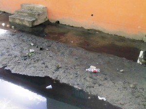 Agua negra en cienfuegos