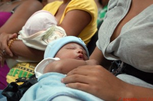 Los trillizos se encuentran en buen estado de salud