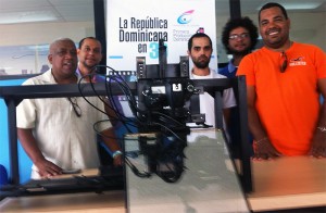 De izquierda a derecha: Ricardo Castillo, Joan Jiménez Cruz, Osvaldo Ruiz Portes, Ricardo Ruiz Stepanenko, Carlos Regalado.
