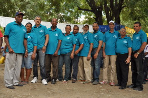 Miembros de la junta de vecinos de La Otra Banda.