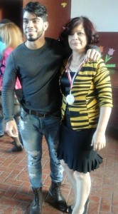 BELKIS GARCIA Y SU HIJO EL CANTANTE IVANO.