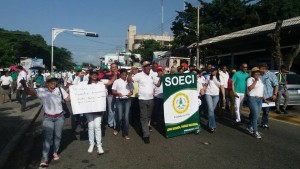 Presidente de SOECI y demás participantes