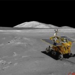 Yutu, traducido como "Conejo de Jade" en la superficie lunar
