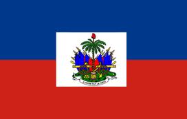 Jóvenes de Constanza incendia bandera haitiana.