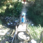 Comunitarios en Miraflores II demanda construcción de puente
