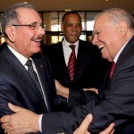 Medina saluda a Enrique Iglesias y funcionarios diplomáticos en Cuba