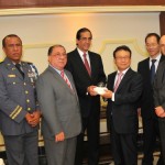 Gobierno recibe 180 cámaras de video vigilancia donadas por Corea.