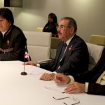 Danilo Medina se reúne con Evo Morales‏