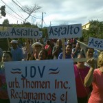 En el Thomen exigen el asfaltado de sus calles