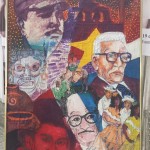 Exhibición dedicada a la herencia Dominica en el Hostos Community College.