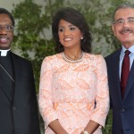 Presidente Medina y Primera Dama agasajados por el Cuerpo Diplomático‏