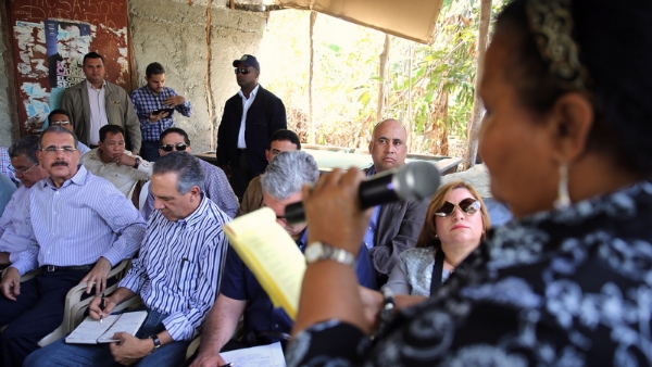 Danilo Medina en San Juan de la Maguana: «Quiero mujeres empresarias»