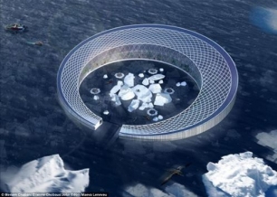 pronto existirá una ciudad de glaciares que utilice el agua derretida para crear energía y cultivar alimentos