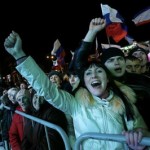 Recuento parcial: 95,5% de los crimeos votó para adherirse a Rusia