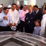 Presidente Danilo Medina visita instalaciones de industria cárnica‏