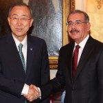 Presidente Medina recibe Ban Ki-moon, Secretario General de la ONU‏