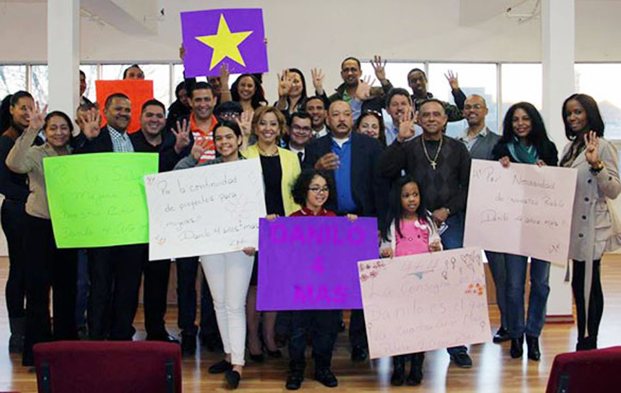 Activistas y organizaciones en Long Island proclaman apoyo a la reelección de Danilo