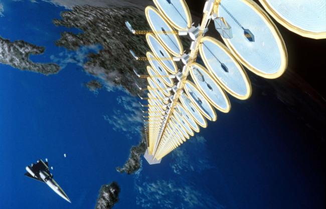 ¿Granjas solares en el espacio?