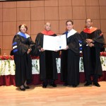 UASD otorga título Profesor Honorariode la Facultad de Ciencias Jurídicas y Políticas al presidente del TC