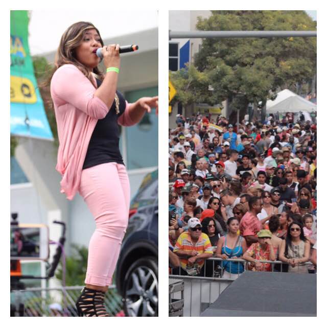Alexandra regresa con fuerza al festival de Miami.