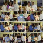 Regidor Luis José Estévez entrega decenas de regalos a madres de la zona sur de Santiago-