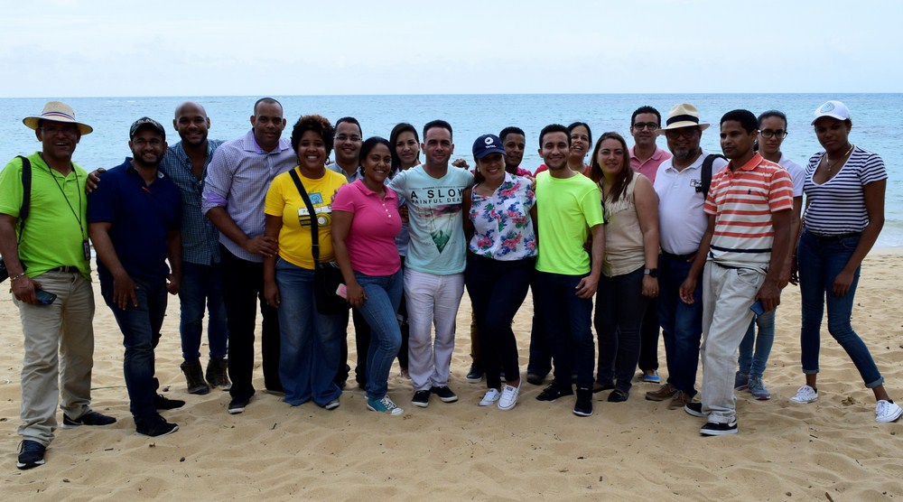 Periodistas visitan zonas vulnerables de Las Terrenas, Samaná.