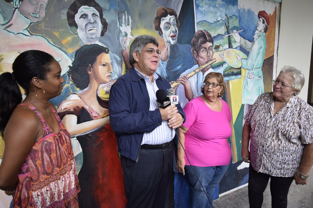 FONPER realiza aporte para solucionar filtraciones al Instituto de Cultura y Arte (ICA).