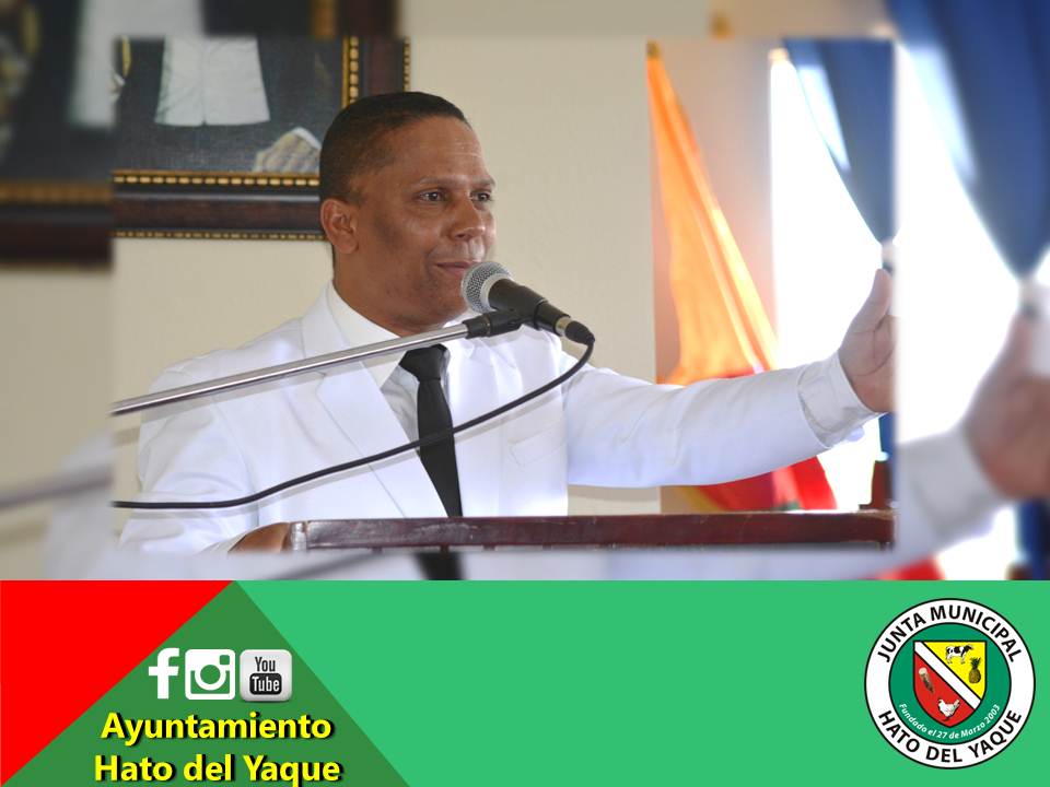 Alcalde del Hato del Yaque, Fermín Noesí presenta rendición de cuenta.