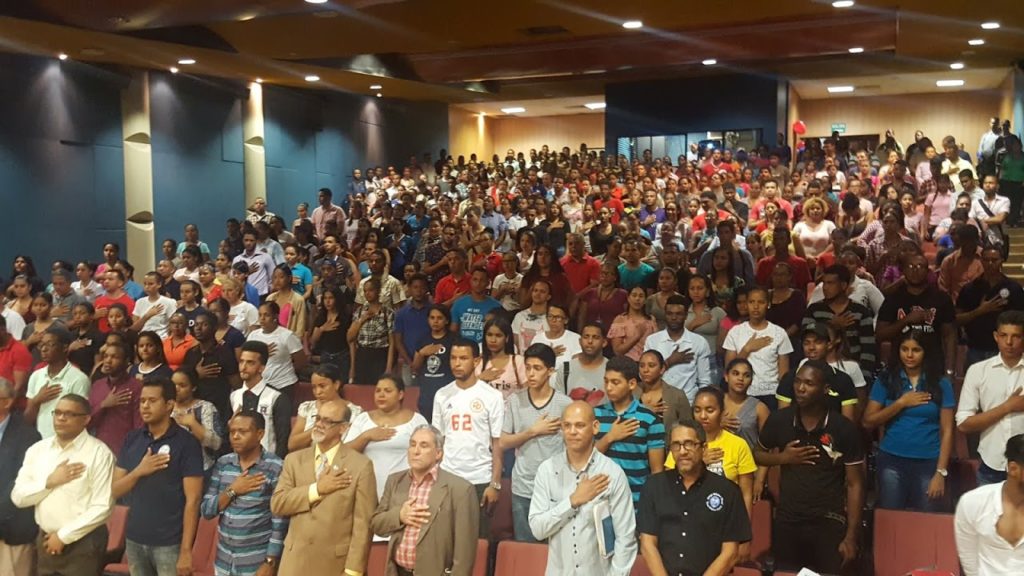 UASD Recinto Santiago celebró acto de bienvenida.