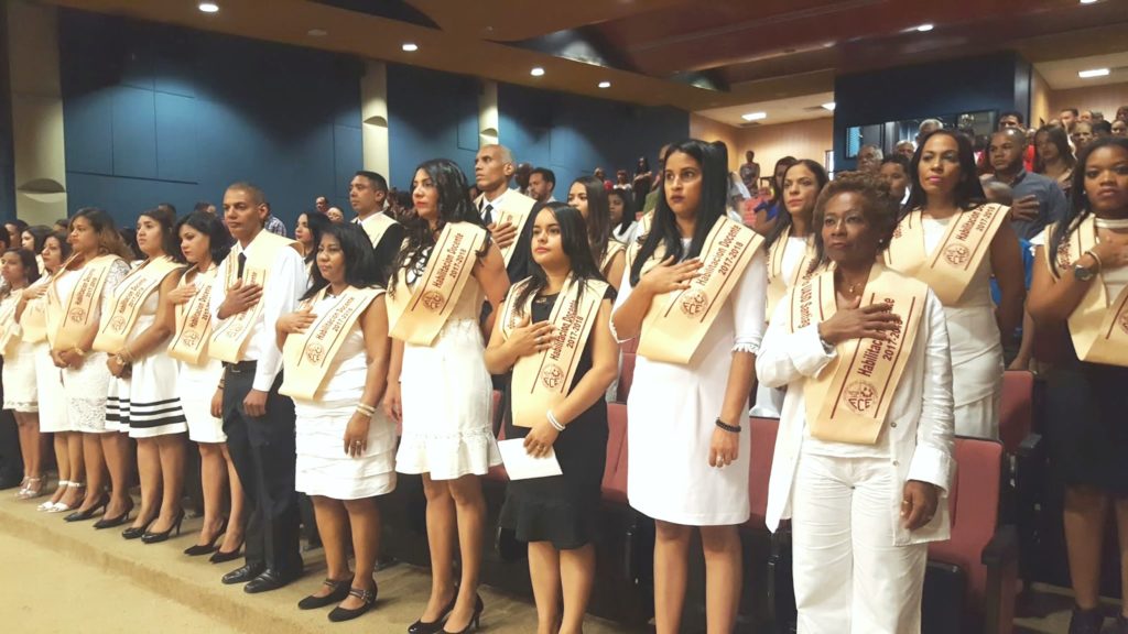 UASD Santiago realiza Tercera investidura de Habilitación Docente.