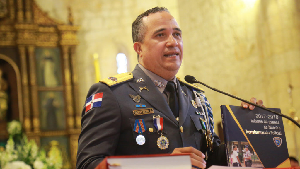 Director general Policía Nacional informa de transformación de lo servicios de la institución