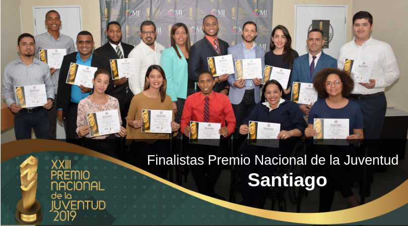 Inician por Santiago entrega de certificados de reconocimiento a los finalistas del Premio Nacional de la Juventud 2019.
