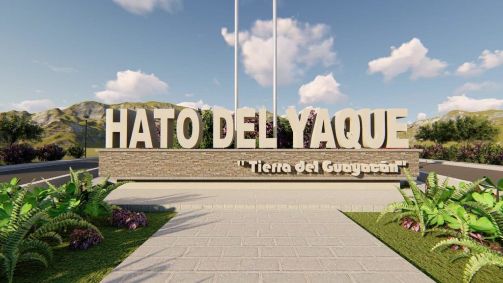 Alcalde de Hato del Yaque Anuncia Transformación de la Entrada al Distrito Municipal.