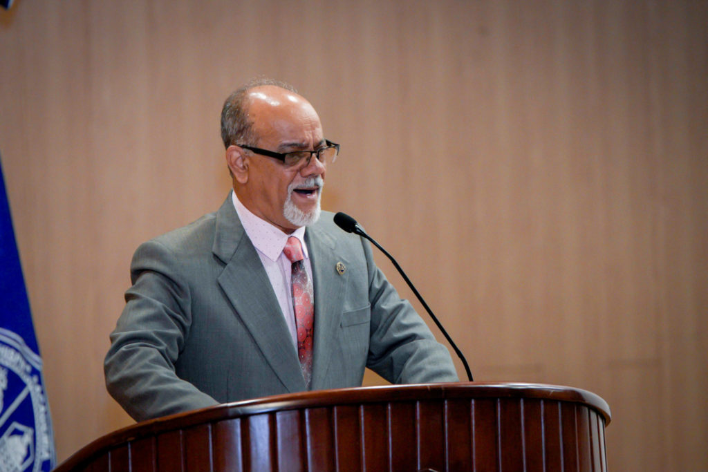 José Tavárez consuma su primer año de gestión en la UASD Recinto Santiago.