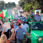 Leonel recorre Línea Noroeste; inaugura primer local de la Fuerza del Pueblo