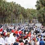 Carolina Mejía fue la gran ausente en “Marcha por la Democracia”