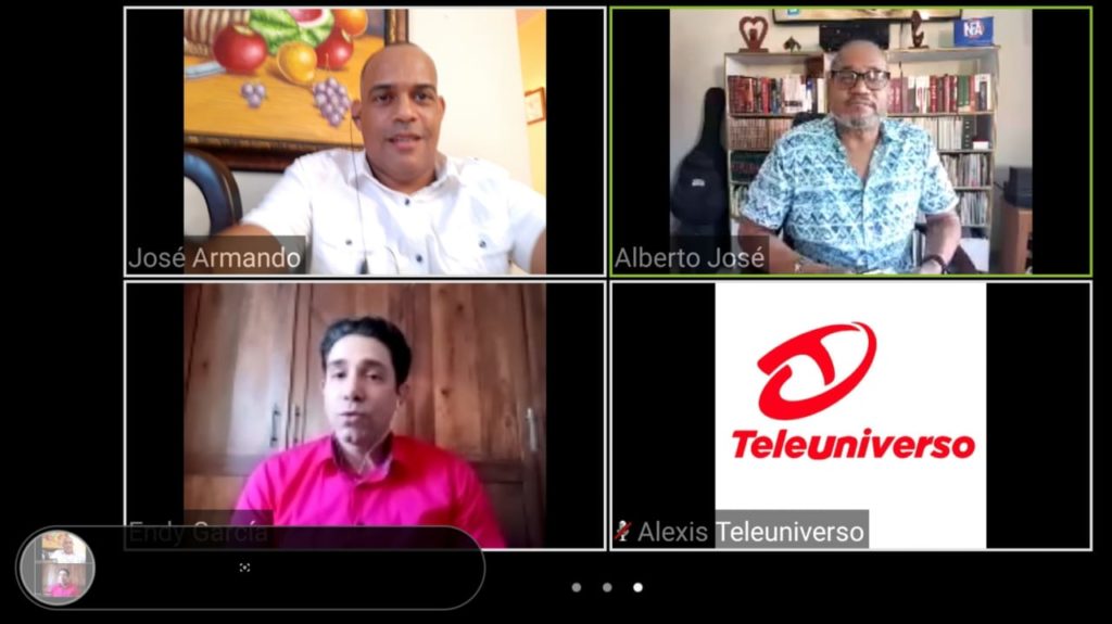 Entre Amigos TV se transmite desde casa a través de la plataforma Zoom