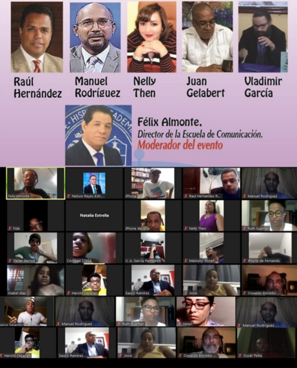 Escuela de Comunicación de la UASD organiza panel virtual“El periodismo en tiempo de crisis”