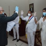 En breve y emotivo acto fueron Juramentadas las nuevas autoridades del DM de Hato del Yaque