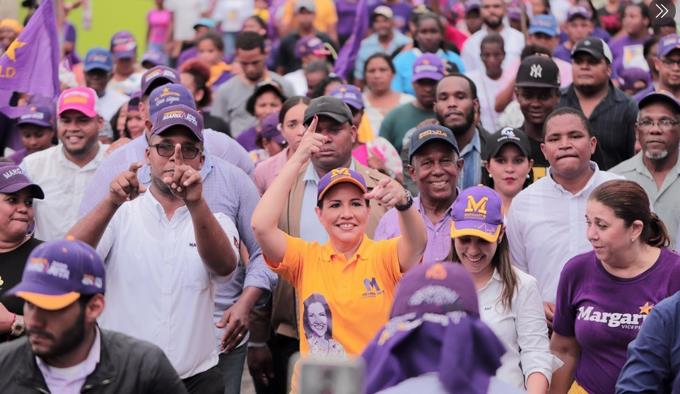 Margarita anuncia licencia para ir a las calles por candidatura a la vicepresidencia