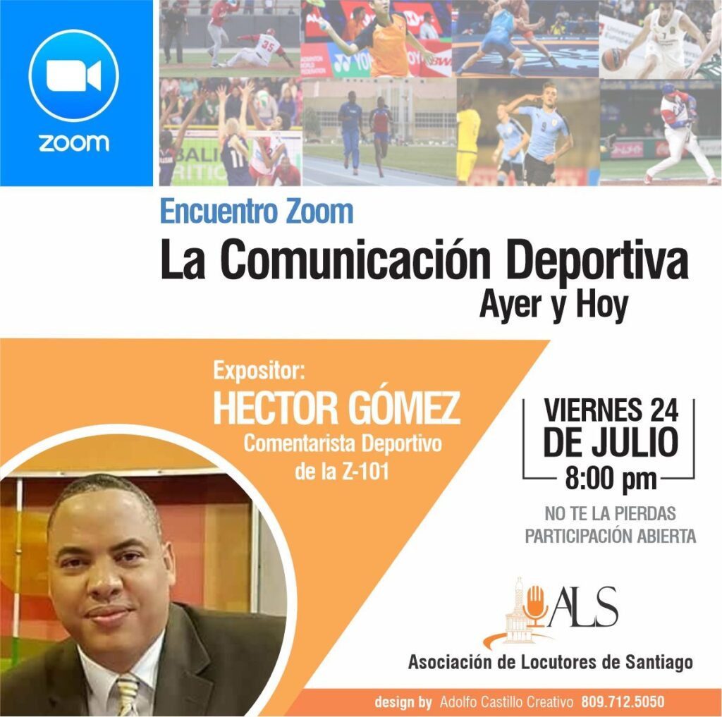 Héctor Gómez da cátedras de periodismo deportivo en la Tertulia de la ALS.