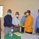 Fermín Noesí y su equipo técnico en la Junta Distrital de Hato del Yaque comparten experiencias con otros distritos.
