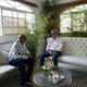 Luis Abinader visita  Nelson Javier (El Cocodrilo)