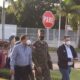 Ministro de Defensa y otras autoridades recorren zona fronteriza para supervisar
controles de ilícitos y entrada de ilegales.