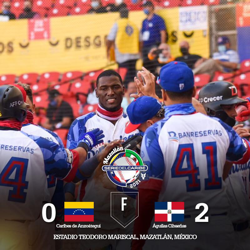 Las Aguilas invicta 3-0 en Serie del Caribe Mazatlán 2021