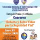 Escuela de Comunicación y Fundación Maricely Estrella, entregaran premios a estudiantes de comunicación ganadores del concurso sobre Seguridad Vial.