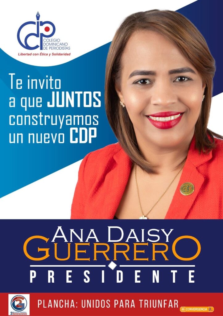 Ana Daisy Guerrero llama a votar por un cambio de modelo en el CDP