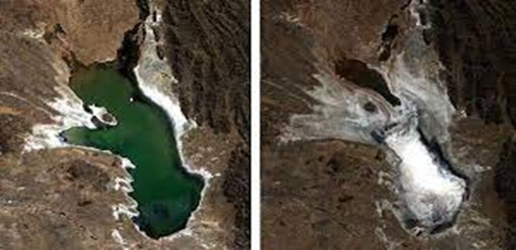 Cambio Climático: El lago Poopó de Bolivia se seca y los científicos temen que sea improbable que se vuelva a llenar