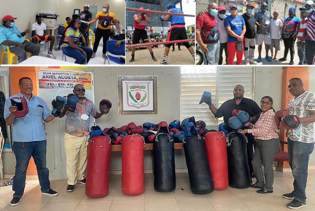 Asociación de Boxeo de Santiago anuncia entrega de utilería para torneo por fajas y realiza cartelera