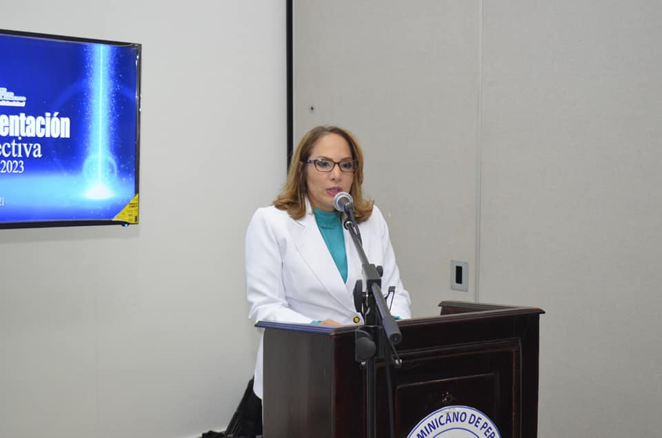Ana Bertha Pérez Asume Colegio de Periodistas Dominicano Seccional Santiago